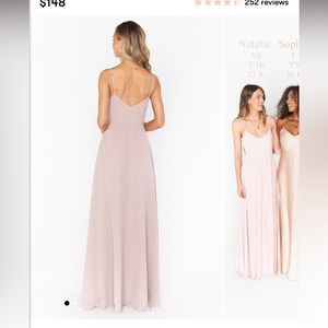 Worn once. No rips or stains! It is beige.